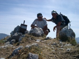 En la cumbre con Angel